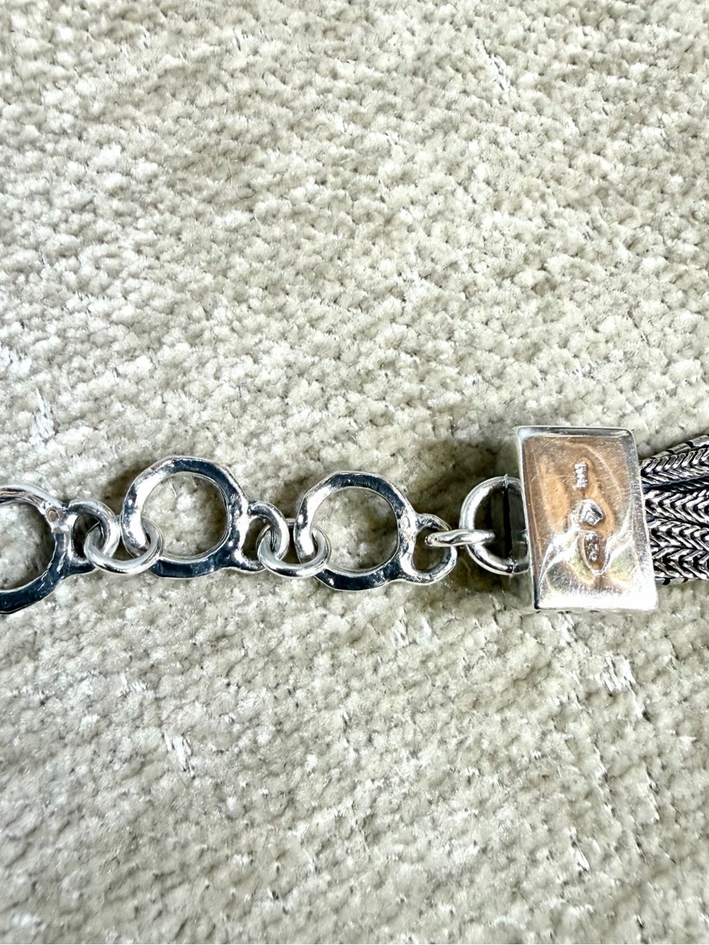 Silpada Silver ‘Talk of the Town’ Multi-Strand Bracelet - Picture 10 of 16